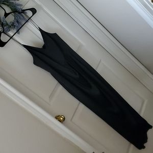 Express Silk Black Dress